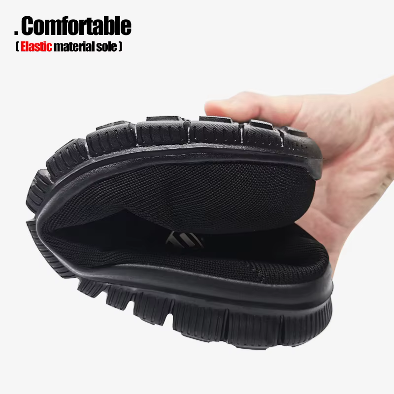 LARNMERN chaussures de sécurité pour hommes bout en acier chaussures antidérapantes léger respirant 