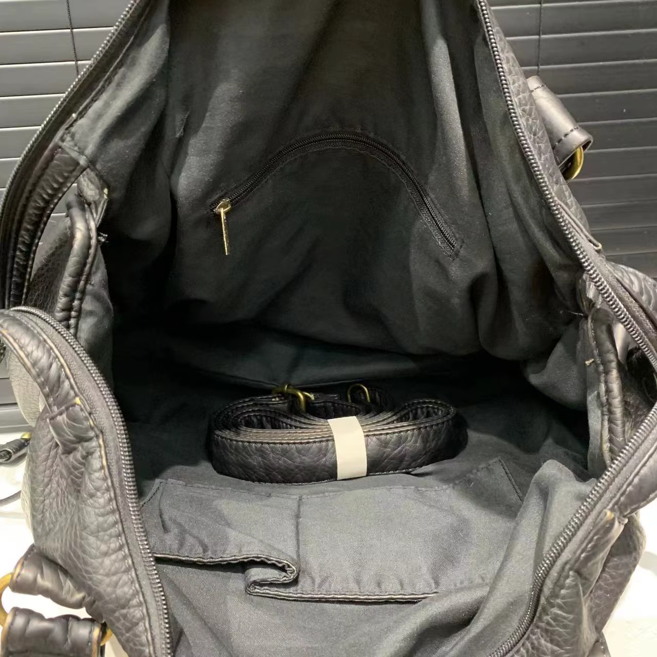Y2K – sac à bandoulière asymétrique épaule dénudée pour fille épicée, sac de moto Vintage en cuir so
