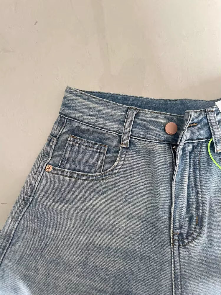 Jean Baggy à jambes larges pour femmes, Vintage Y2K Punk, taille basse, pantalon en Denim ample, Str