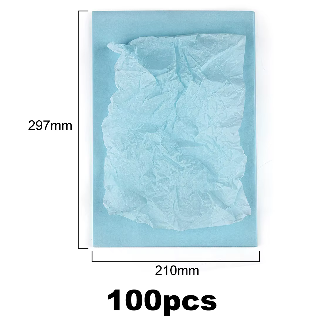 Papier de soie doublure 100 pièces A4/A5 pour vêtements chemise chaussures bricolage à la main trans