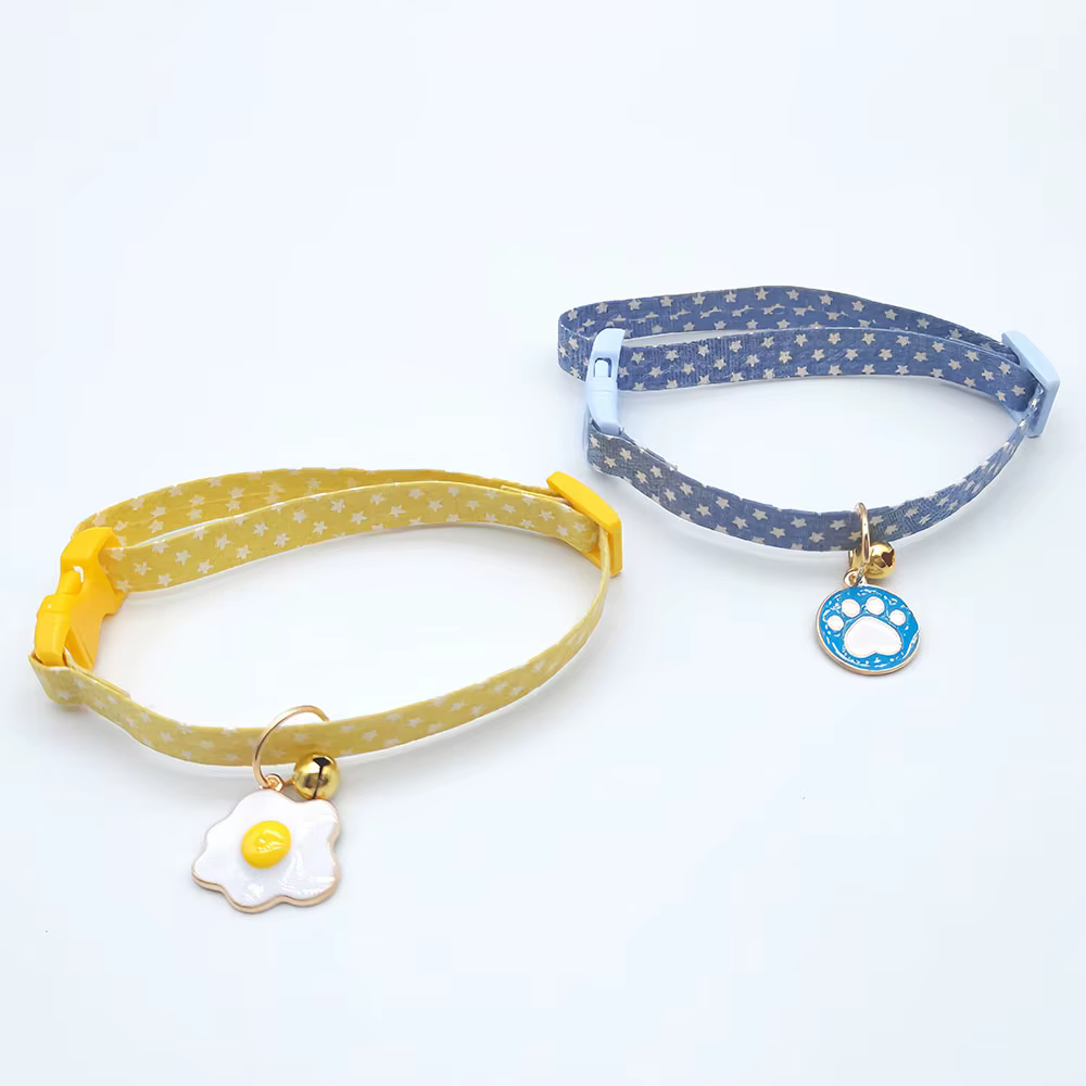 Collier réglable pour animaux de compagnie, avec cloche, pour petit chien, pendentif mignon, accesso