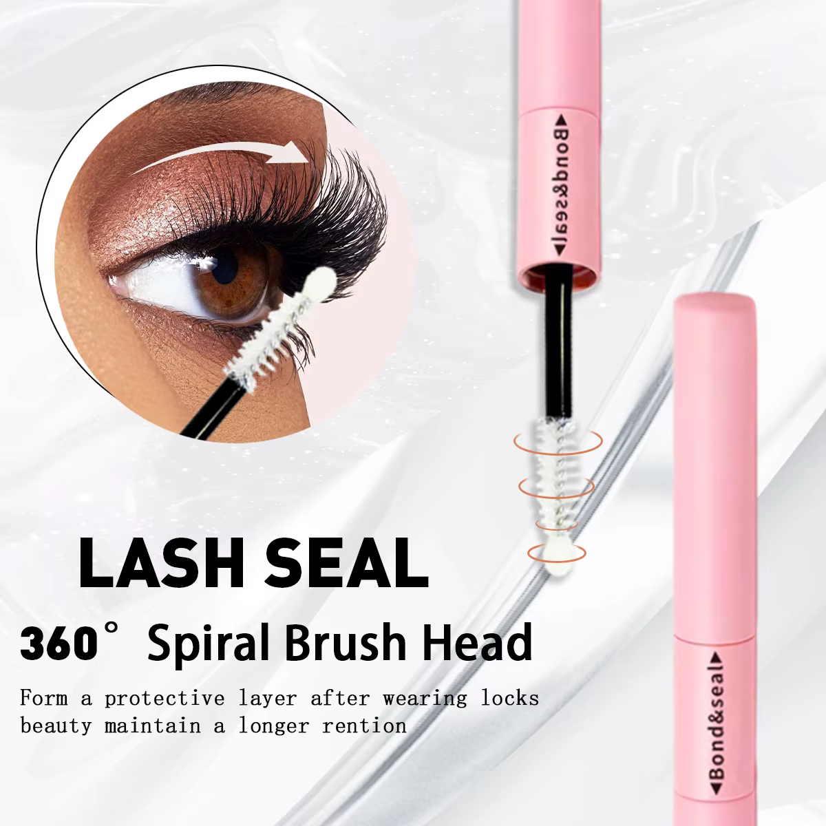 Colle et scellage de cils pour grappes de cils, colle fixe forte, durable 48H, colle pour extensions
