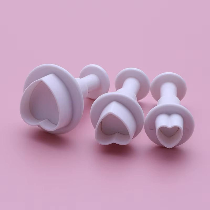 Emporte-pièce géométrique carré en plastique, décor Sugarcraft, coupe-Fondant, cercle étoile, moule 