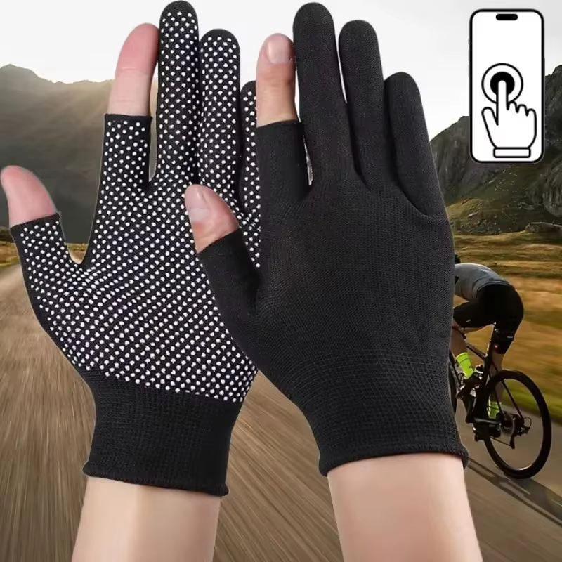 Gants antidérapants en Nylon pour écran tactile pour hommes et femmes, pour l'été, l'équitation en p