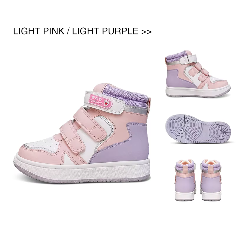 Ortoluckland – baskets orthopédiques pour petites filles, chaussures orthopédiques en cuir pour enfa