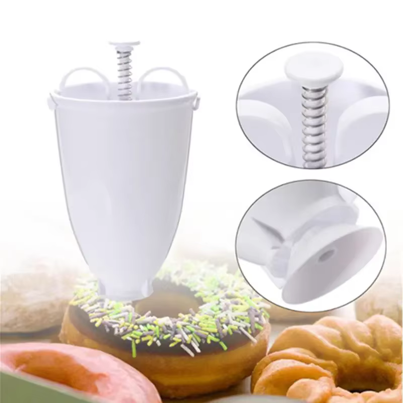 Machine à beignets en plastique, moules à gaufres, accessoire de cuisine, ustensiles de cuisson, mou
