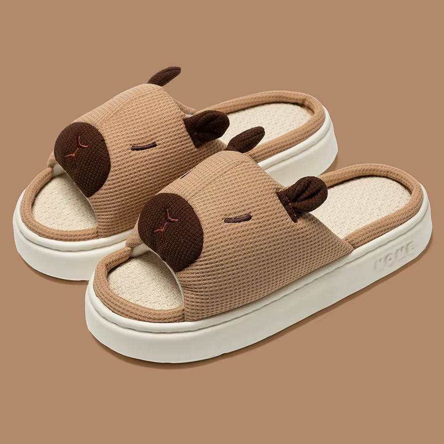 Chaussons pour enfants Capibala mignons et tendance pour le printemps et l'automne, confort intérieu