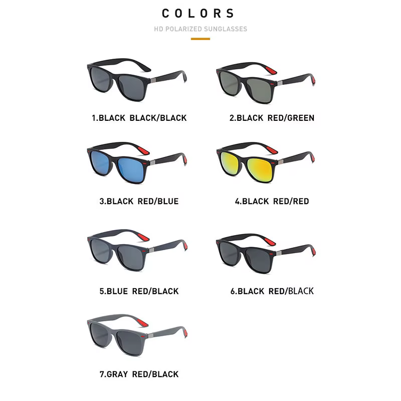 Lunettes de Vision nocturne monture PC lunettes de soleil polarisées hommes Sport de plein air lunet