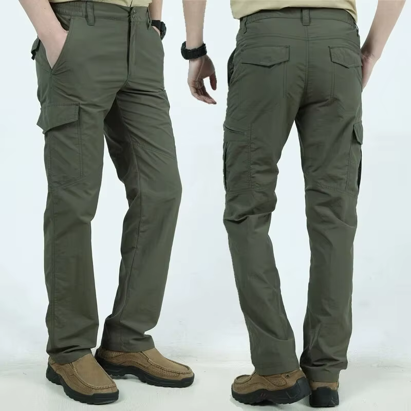 Pantalon tactique militaire Cargo pour hommes, imperméable, décontracté, résistant à l'usure, multi-
