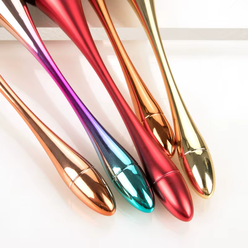 Pinceau professionnel à manche long pour nail art, brosse de maquillage, outils de manucure, 7 style