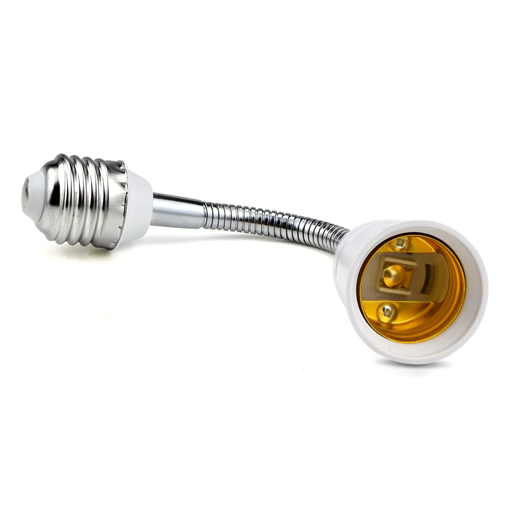 20/30/40/50/60cm E27 à E27 Base support de lampe LED adaptateur d'extension convertisseur vis douill