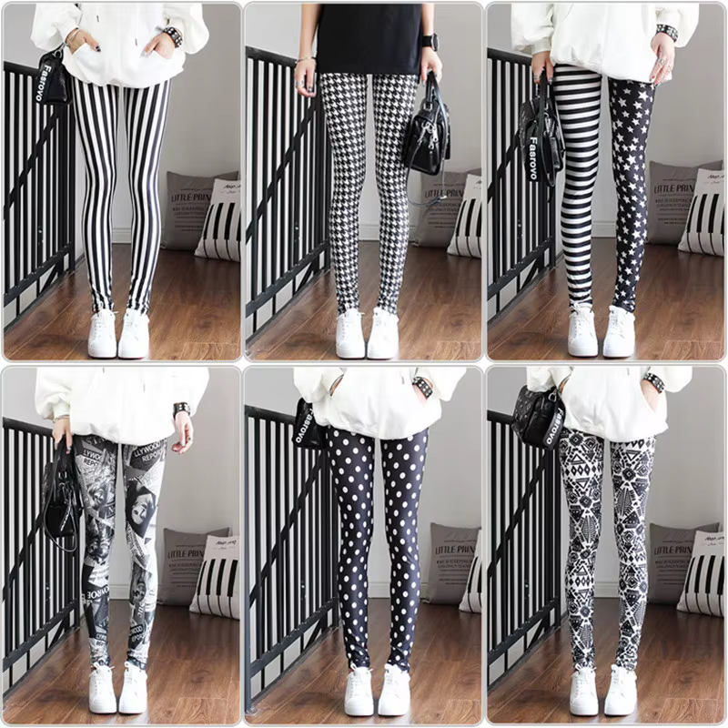 DOIAESKV – Leggings Sexy et décontractés pour femmes, jambières colorées, à la mode, pour printemps 