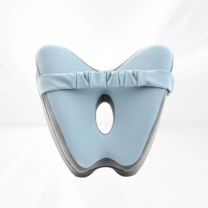 Oreiller de sommeil orthopédique en mousse à mémoire de forme en forme de papillon pour femme encein