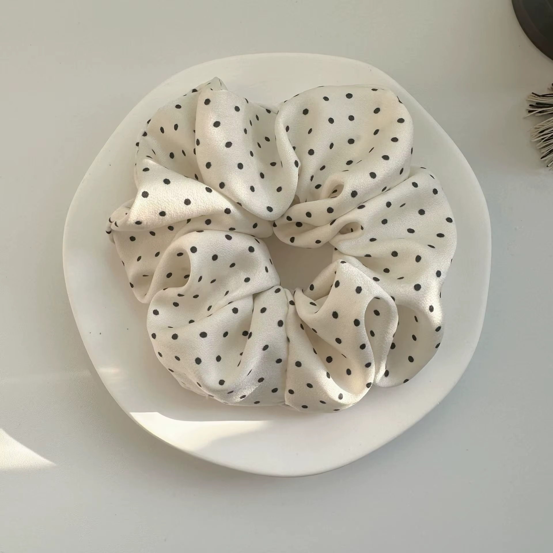 Chouchous pour cheveux élégants pour femmes, 2 pièces, Simulation minimaliste, attaches en soie, Poi