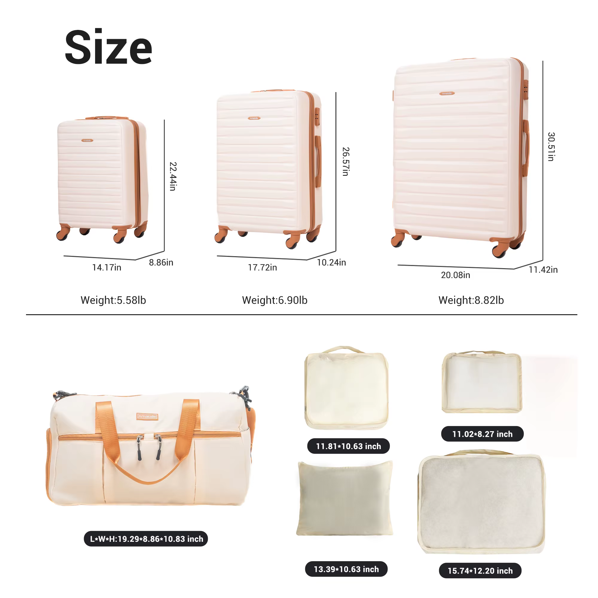 Ensembles de bagages valises 3 pièces avec roue à Double roue rotative, ensemble de valises bagage r