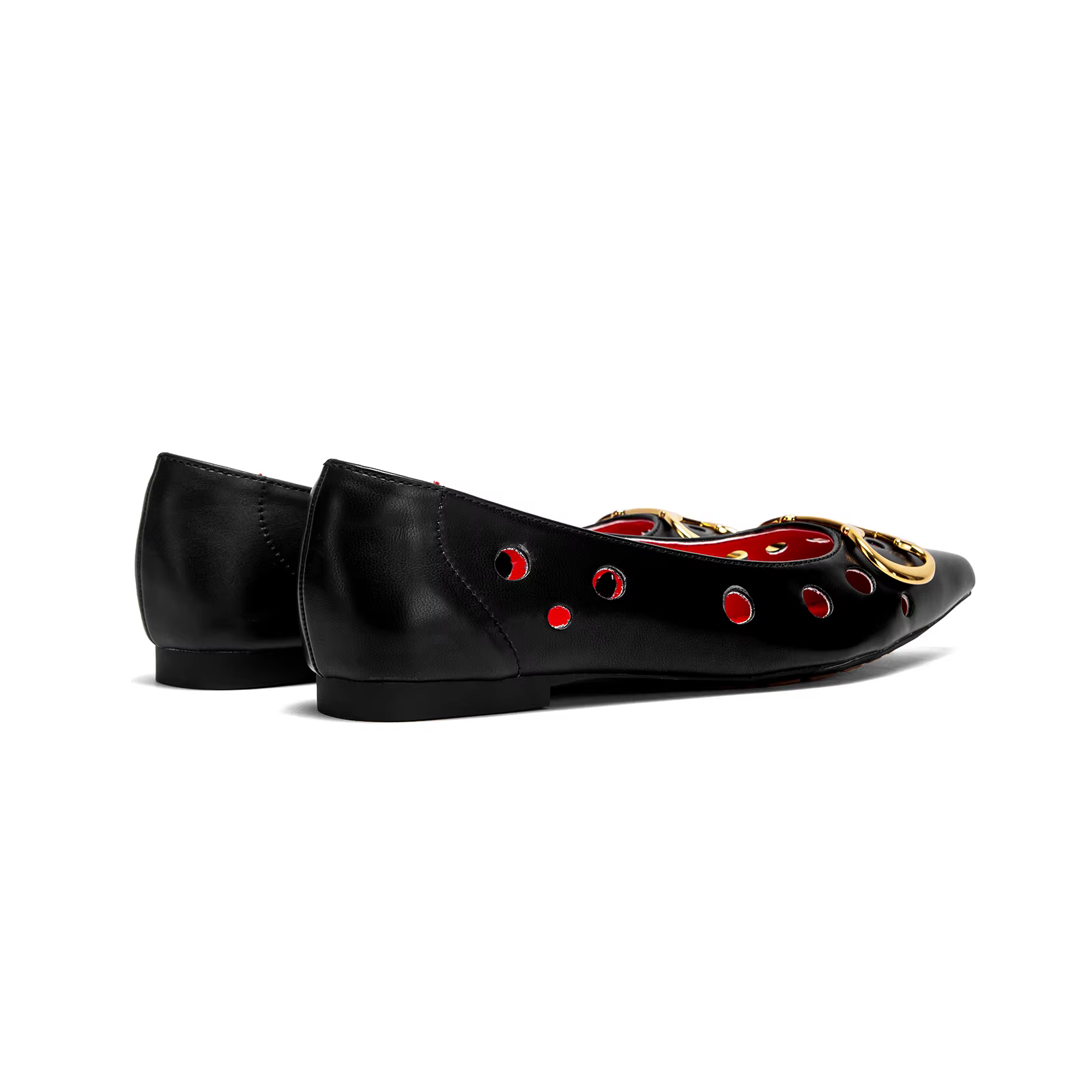CHCH chaussures plates pour femmes 2025 nouveau Design de poinçonnage chaussures pour femmes pointue