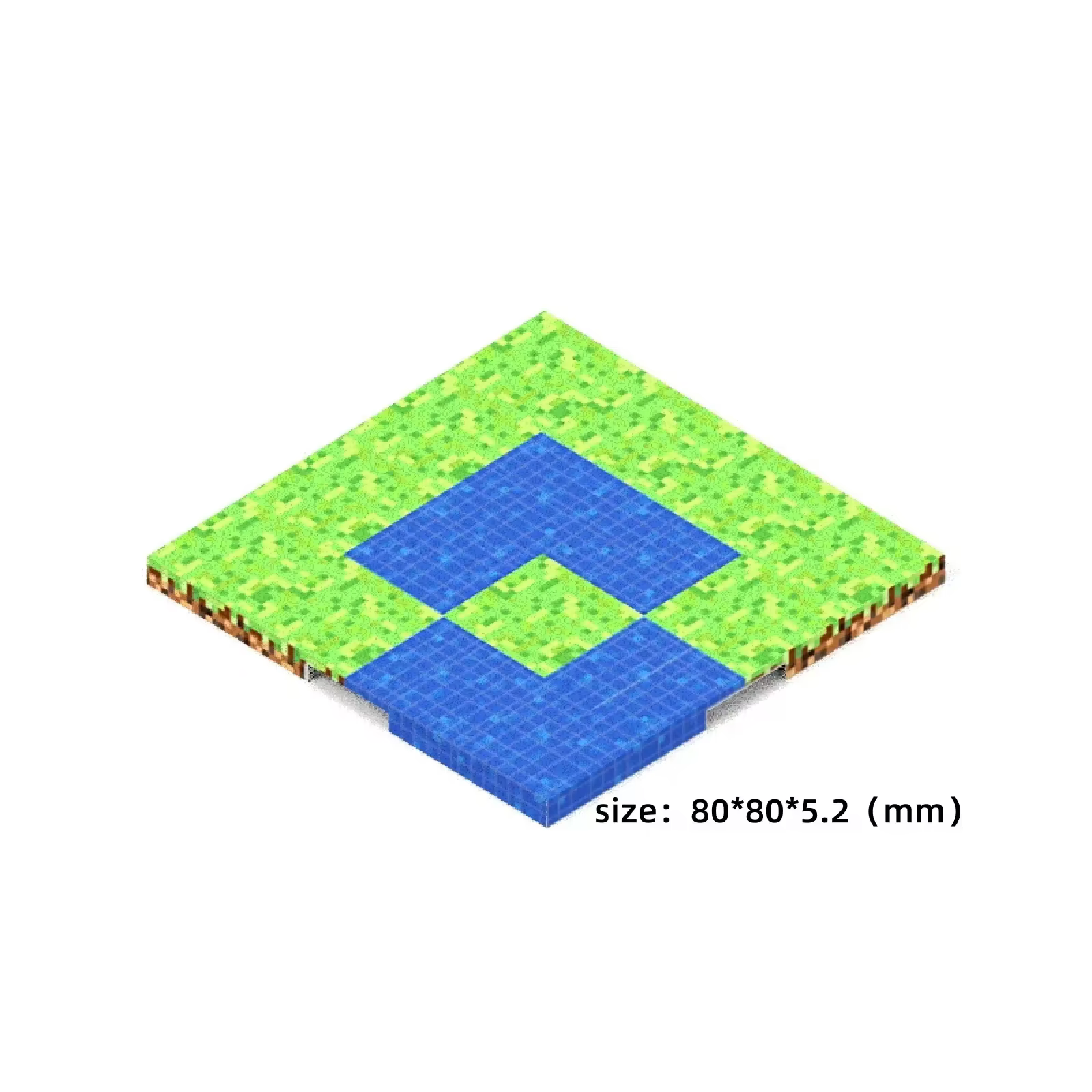 Plaque de base magnétique bloc de construction bloc magnétique variété match garçons et filles enfan