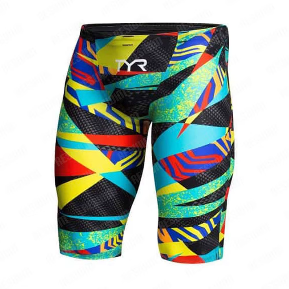 Maillot de bain d'été pour hommes, maillot de bain d'entraînement athlétique, brouilleur de natation