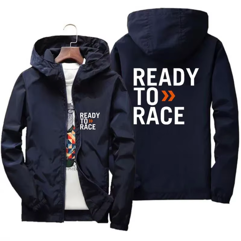 Veste Coupe-Vent à Capuche pour Homme, Manteau Fin, Vêtements de Pilote, 7XL, Prêt à Courir