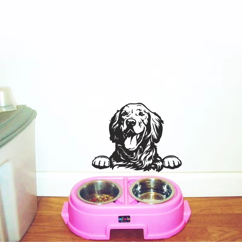 Voitures accessoire décalcomanies drôle chien avec nom voiture décalcomanie chiens animaux de compag