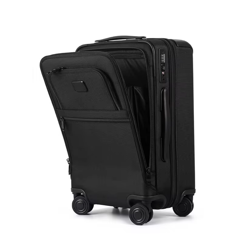 Valise de voyage de luxe en nylon et toile Oxford, bagage cabine avec serrure à code, idéale pour le