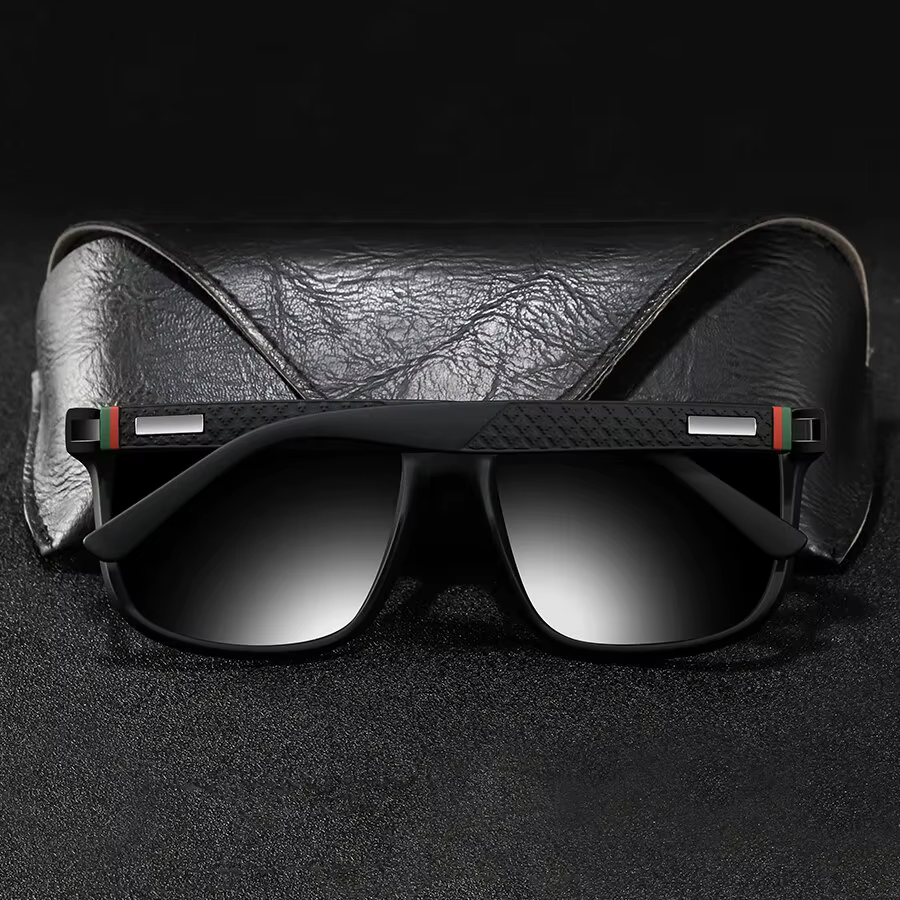 Lunettes de soleil carrées vintage pour hommes et femmes, lunettes de soleil de créateur, lunettes d