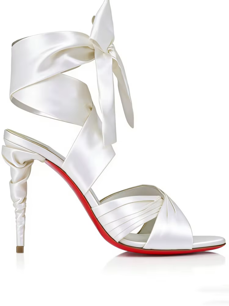 Nouvelles sandales à talons aiguilles pour femme, été 2026, bout rond, à lanières, pour fêtes et mar