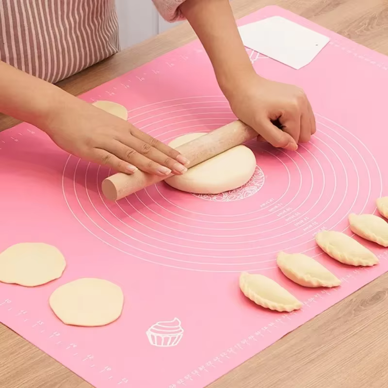 Polymères de cuisson en silicone pour pâte à pizza, gadgets de cuisine dramatiques, ustensiles de cu