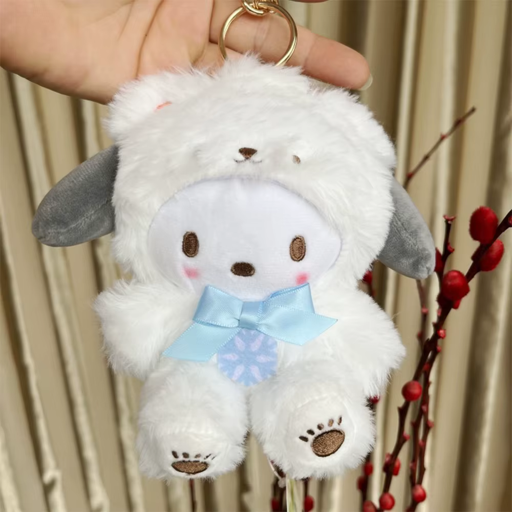 Nouvelle série 2026 Kuromi Fox Island : Boîte mystère en vinyle et peluche, mignons pendentifs Hello