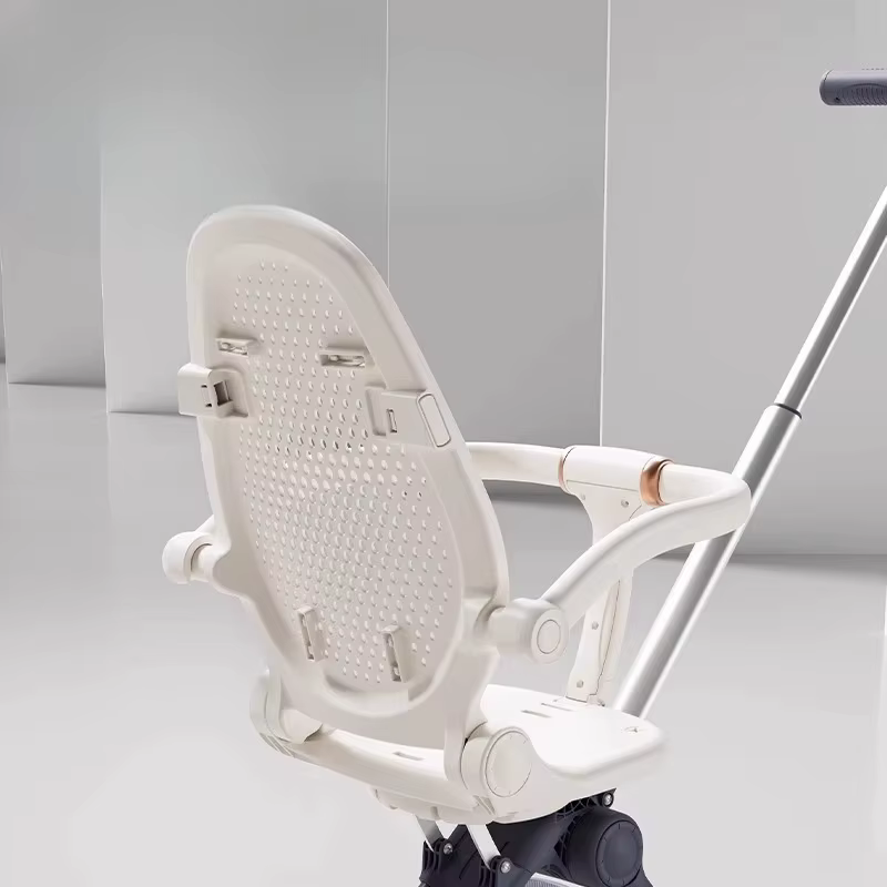 ‌ Poussette réversible ultralégère de 2,9 kg : 360 °   Pneus anti-roulis et anti-crevaison, protecti