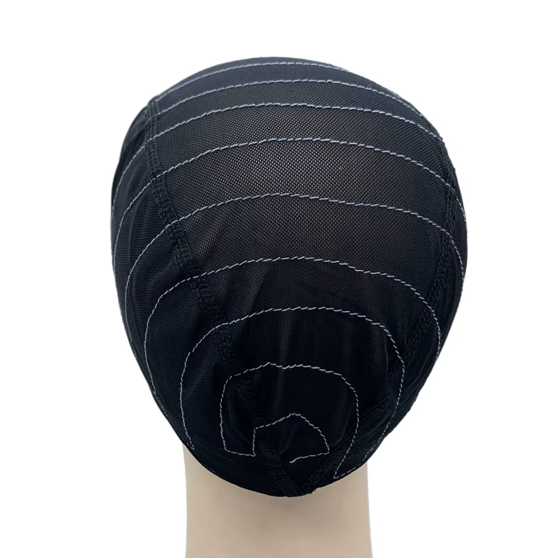 Bonnet de perruque en forme de dôme en maille avec bande sans colle pour débutants, 4x 4/5x 5/13x 4/