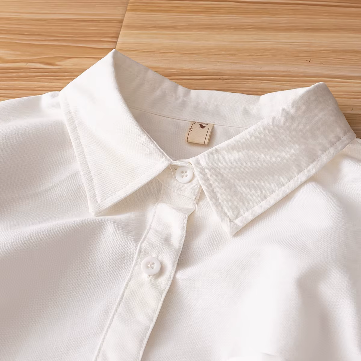 Chemises en coton d'automne pour femmes, basiques, col polo, rayure, manches longues, chemisier doux