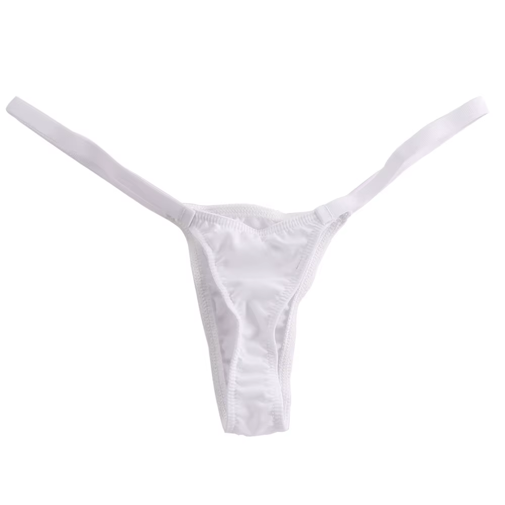String taille basse pour femme, sous-vêtements sexy, string au lait, costume 03/Wear