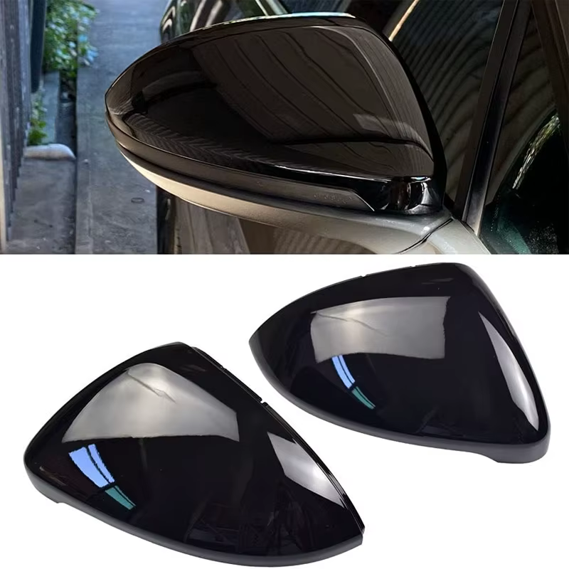 Boîtier de couvercle de rétroviseur de remplacement pour VW Golf 7 MK7 GTI 2014 – 18, noir/blanc/car