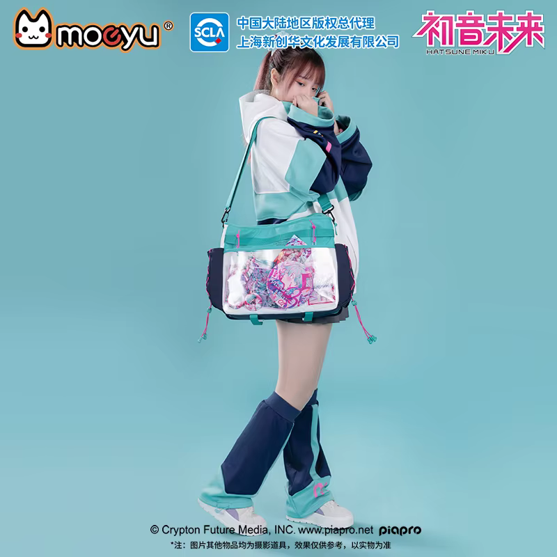 Original Moeyu femmes hommes bandoulière sac à bandoulière Miku sac à dos Vocaloid Cosplay Ita sac m