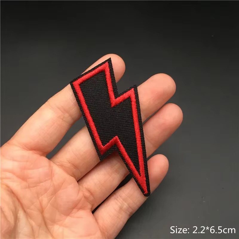 Patchs Rock Punk pour vêtements, broderie à rayures, crâne, Badge fantôme pour vêtements, veste, jea