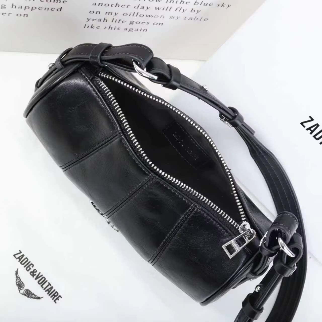 Sac à bandoulière simple 2016 Printemps/Été Wings Stick, petit sac personnalisé à texture nouvelle, 