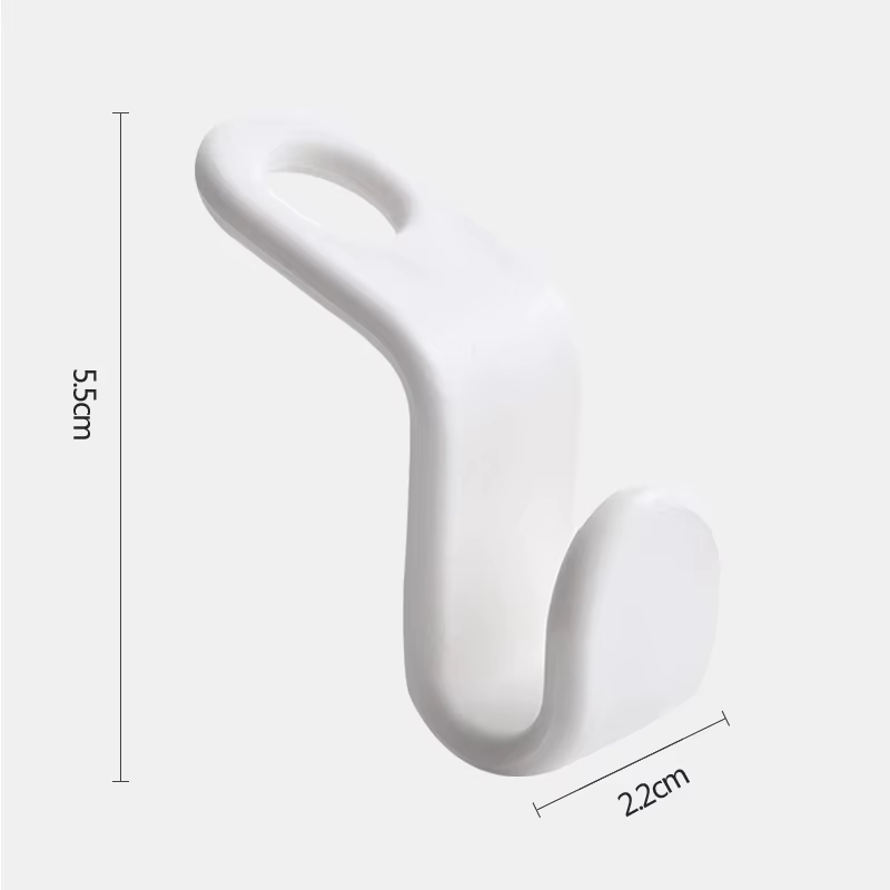 Multi-fonction garde-robe gain de place cintre crochet patère en plastique placard pile cintre suppo