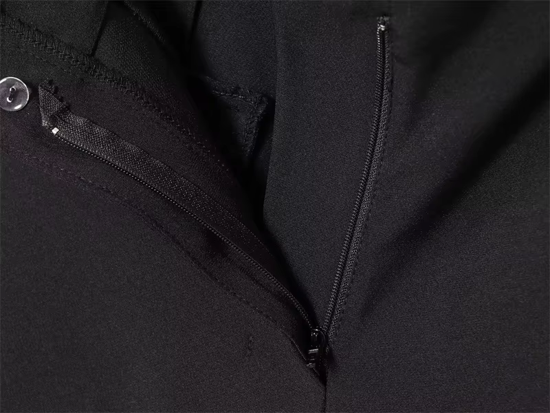 Short court noir pour femme, Simple, décontracté et à la mode, capacité de banlieue, personnalité po