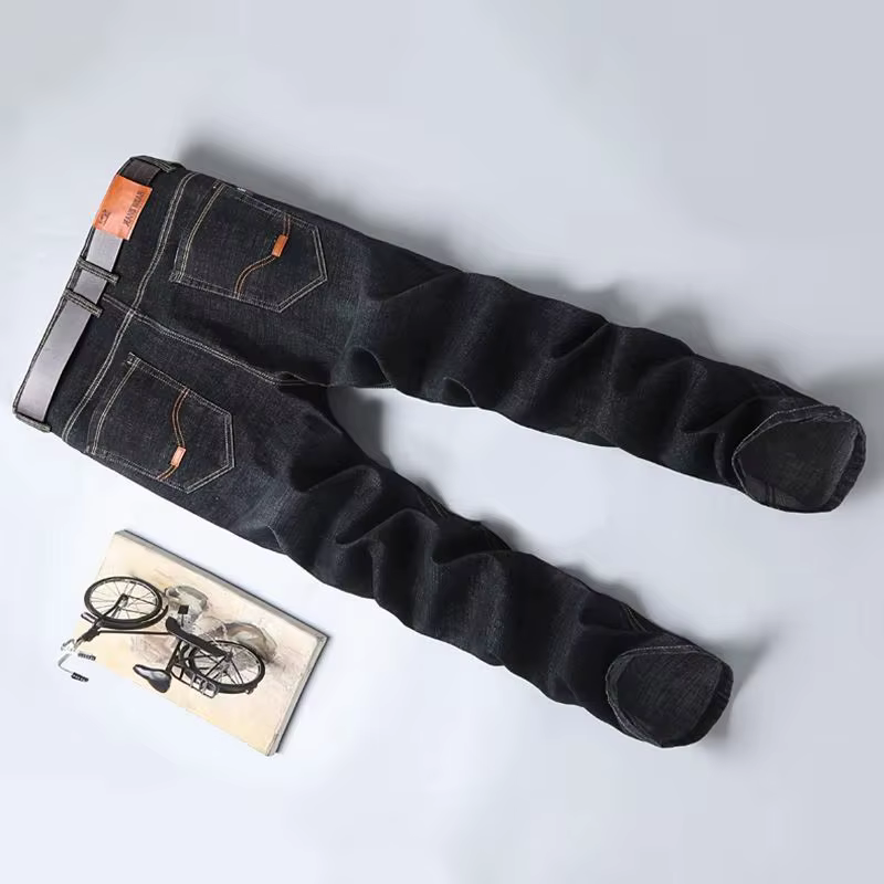 Nouveau pantalon slim extensible de luxe léger pour homme, confortable et doux, style business, coup