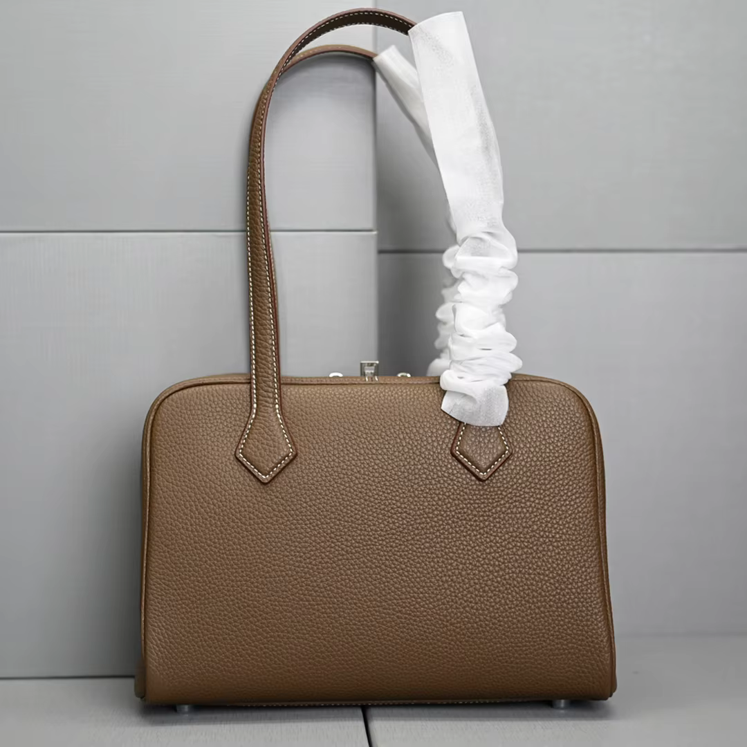 Sac à main en cuir véritable pour femme, couche supérieure, sensation avancée, nouveau modèle à la m