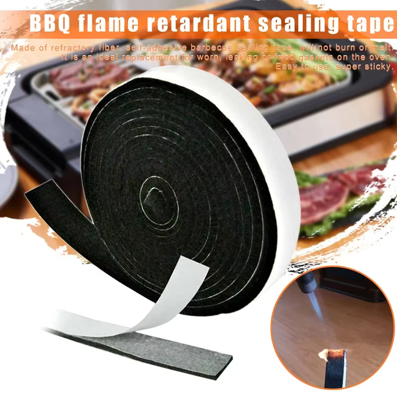 Joint de gril de remplacement pour barbecue Kamado, haute température, accessoires de joint pour fum