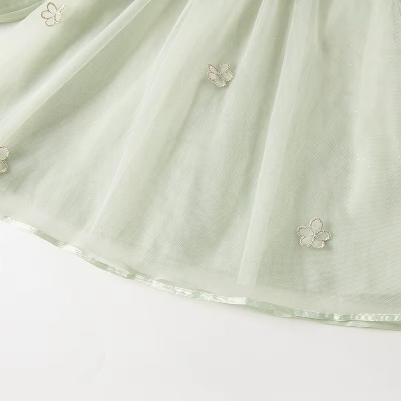David Bella – robe de printemps pour bébé fille, tenue de princesse, à manches longues, avec porte-m