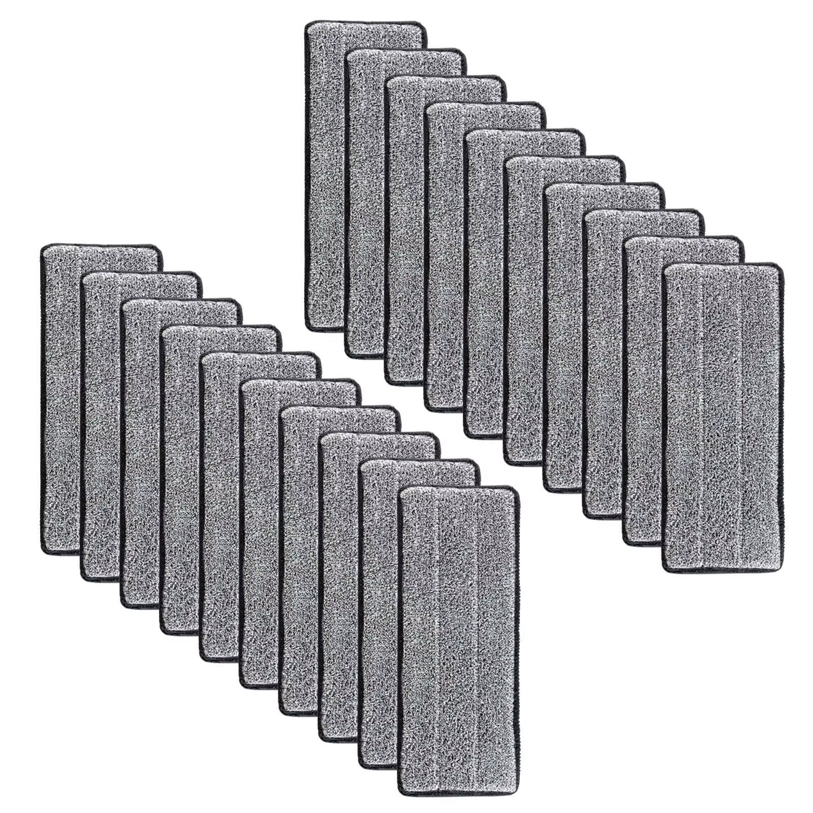 Tampon de vadrouille en microfibre de remplacement, 3 à 20 pièces, vadrouille lavable en microfibre,