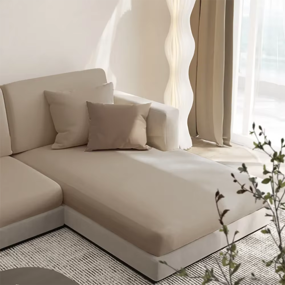Housse de coussin de canapé en velours Anti-saleté, protection de siège de chaise élastique pour ani