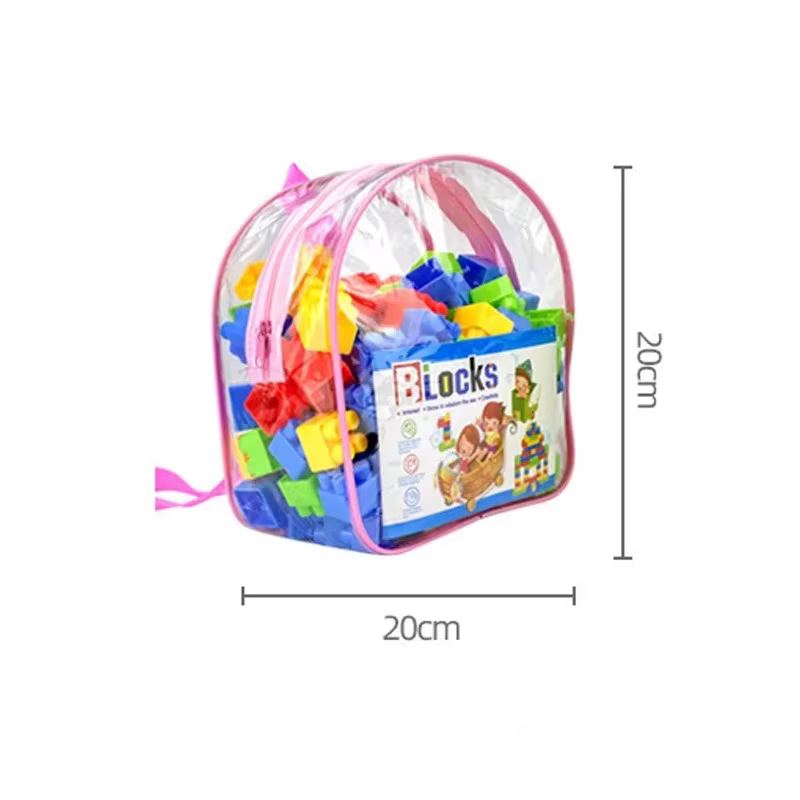 130 pièces grandes particules de blocs de construction jouets assemblés jouets éducatifs de la petit