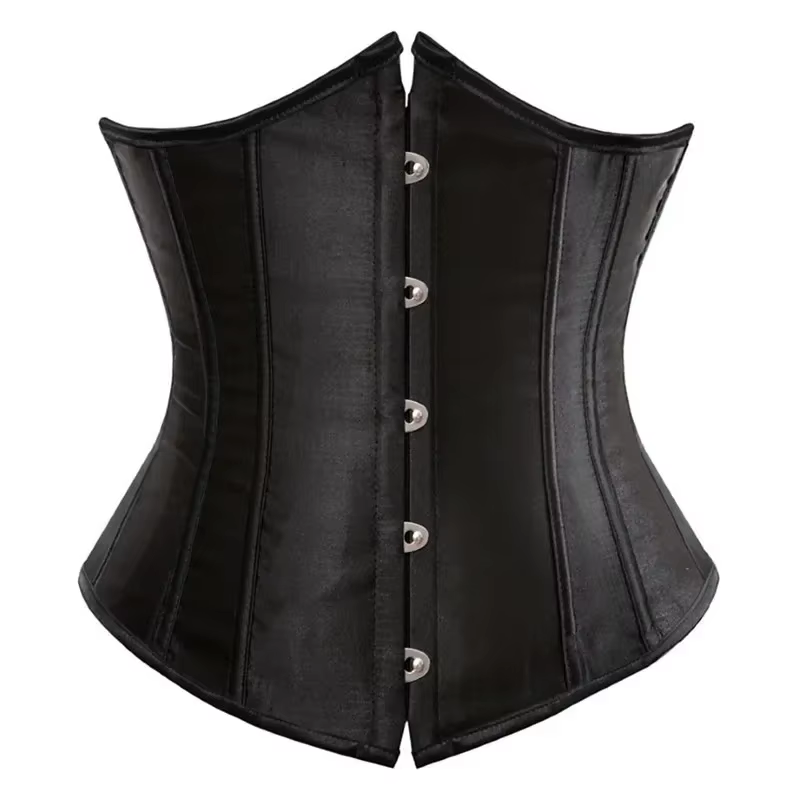 Corsets pour femmes à lacets, style vintage, sous-poitrine, pour le maintien de la taille et le remo