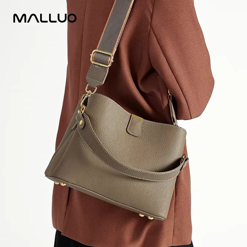 Sac à main en cuir véritable de vache naturelle pour femmes, sacs à bandoulière décontractés pour da