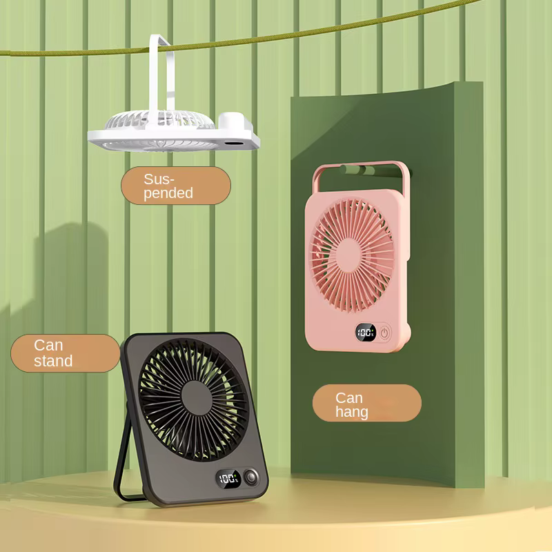 Ventilateur de bureau pliable ultra silencieux, mini ventilateur, ventilateur de bureau