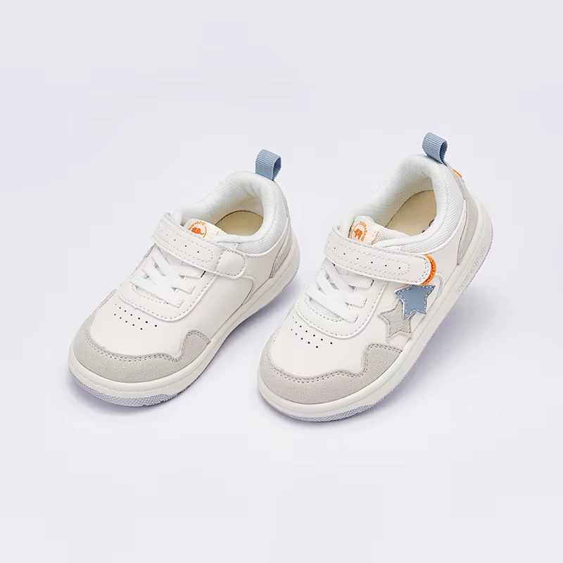 MAC-Baskets Blanches pour Enfant Garçon et Fille, Chaussures Décontractées, à la Mode, Printemps-Aut